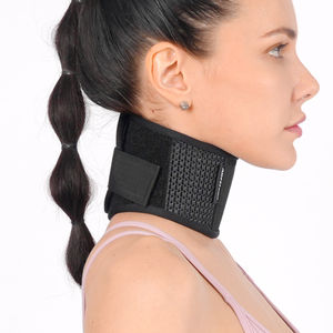 Penyangga Leher Vertebrae Whiplash Wrap, Collar Servikal untuk Nyeri Saraf Terjepit dan Dukungan Leher, Postur, Tidur, Tekanan Tulang Belakang - Product Image 3