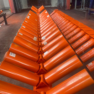 Ağır ayarlanabilir hız karbon çelik konveyör avara PPI silindirler yeni durum bant konveyör konveyör rulo yol makineleri için - Product Image 3