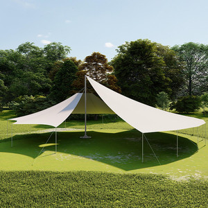 Carpa de Tela Oxford Personalizable con Protección Solar Anti UV e Impermeable para Grandes Eventos al Aire Libre, Lugares Turísticos y Campamentos - Product Image 4