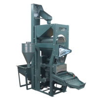 Moulin à riz commercial DAWN AGRO 6N2000 PRO MAX 1000 kg grande capacité avec moteur électrique 380V et séparateur de pierres à tamis vibrant