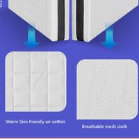 Matelas Skylee King Size à ressorts pneumatiques, portable, lavable, avec technologie 4D Air Nest POE Polymer, taille personnalisable