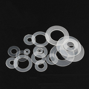 Fabricant de fixations - Rondelles plates ultra-minces en nylon standard M2 M3 M4 M5 M6 M12 - Diverses tailles métriques - Product Image 1