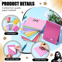 Notes autocollantes doublées LOGO personnalisables haut de gamme blocs-notes drôles 4x3 pouces blocs-notes auto-adhésifs fournisseur de bureau