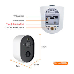 <span class=keywords><strong>ONECAM</strong></span> APP Détection de mouvement Grand Angle 1080P HD Batterie faible puissance Caméra IP Batterie de haute qualité Caméra intelligente Wifi - Product Image 4