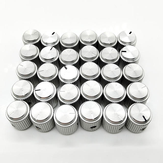 Precision CNC Machined Audio Potentiometer Knob Rotary Encoder Amplifier Volume Switch Manufacture