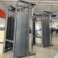 Máquinas multiestación de gimnasio en casa, equipo de fitness comercial, entrenador multifuncional, cruce de cables
