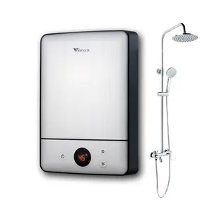 Hannover 4500-5500w 220v Badezimmer dusche fortschritt liche Technologie elektrischer sofortiger Durchlauferhitzer für heiße Dusche
