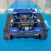 Vente directe d'usine de robots tondeuses à gazon télécommandés à chenilles à prix réduit, équipés d'accessoires tels que