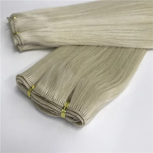 Jasmine beauty Pu Weft hair extension <b>Russian</b> Double Drawn Human Hair Cuticle Aligned Double Weft Hair Remy <b>Russian</b> Hair - Product Image 5