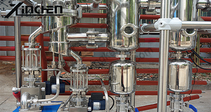 Équipement d'évaporation à film mince à trajet <span class=keywords><strong>court</strong></span> pour monoglycérides distillés industriels - Product Image 5