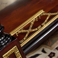 Meubles de salon de style design classique table basse en bois massif