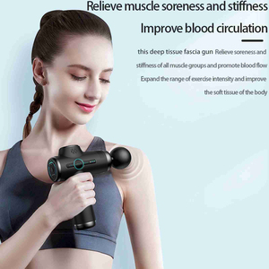 Mini pistola de masaje de mano de alta calidad para vibración de tejido profundo deportes cuerpo Fitness músculo Fascial percusión pie efectivo - Product Image 2