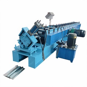 High Efficiency H Profile Roll Forming Machine with PLC Motor Bearing <b>Metal</b> <b>Roller</b> Purlin Making Machine 380V 3phases - Product Image 2