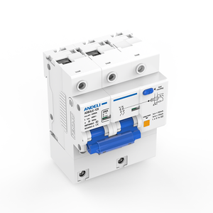 ANDELI ADB3-125LE-2P ミニチュア100アンペアMCB <span class=keywords><strong>RCCB</strong></span> 25A C特性曲線遮断容量 3P ポリエステル＆銅 380V 50/60Hz レール取り付け - Product Image 5