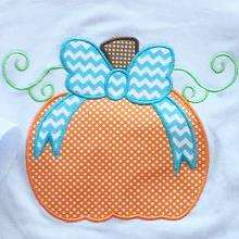 Ropa Infantil de Halloween 2021, Conjunto de Calabaza para Niños, Ropa Bordada de Boutique - Product Image 4