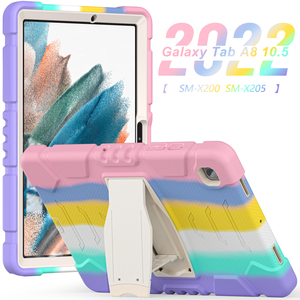 Custodia Protettiva Antiurto in Silicone per Samsung Galaxy <span class=keywords><strong>Tab</strong></span> <span class=keywords><strong>A8</strong></span> 10.5'' 2022 (SM-X200/X205) - Product Image 1