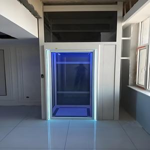 Высококачественный 3-этажный/4-уровневый лифт для виллы/квартиры из ПВХ с панорамным остеклением, гидравлический/тяговый, с 6 кабинами - Product Image 5