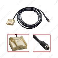 150cm 3.5mm prise AUX-IN femelle vers câble Audio à prise 20Pin pour Toyota Camry/RAV4 Extension voiture CD Radio adaptateur de fil AUX
