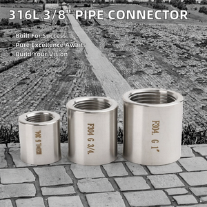 Raccord de tuyau en laiton haute pression à filetage femelle 3/8" BSP/PT/NPT pour eau, gaz, huile, tête de soudage - Product Image 2