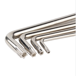 Jeu de tournevis en T 4mm Clé Allen Acier <span class=keywords><strong>Torx</strong></span> <span class=keywords><strong>T6</strong></span> T8 T10 T15 T20 T25 T30 OEM - Product Image 4