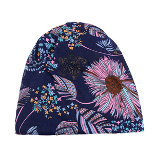 Mô Hình Đầy Màu Sắc Mũ Bán Buôn Phong Cách Châu Phi Beanie Jersey Đan Bảo Vệ Tóc Đàn Hồi Hóa Mũ - Product Image 6