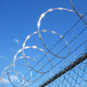 Alambre de Púas de Acero Inoxidable 316 para Cercas, Tipo Diamante, <span class=keywords><strong>Doble</strong></span> Espiral, <span class=keywords><strong>Concertina</strong></span>, Tipo Cruz, Rollos de Malla Soldada - Product Image 1