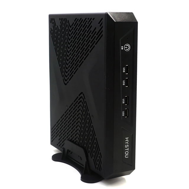 HYSTOU New Mini Gaming PC RTX 3050 Core I5 Core GDDR6 8K Multi-Monitor PCIe 4.0 SSD+HDD 6GB