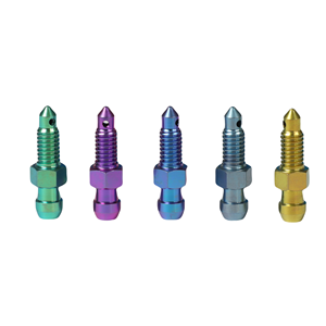 สลักเกลียวไทเทเนียม M10x1.25 สำหรับรถจักรยานยนต์ออฟโรด แบบ Banjo Bolts และน็อตระบายอากาศ ทำจากโลหะผสมไทเทเนียม - Product Image 2