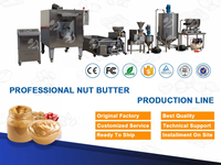 Machine de traitement des aliments ligne de production de beurre d'arachide machine de broyage de pâte de sésame en acier inoxydable Turquie