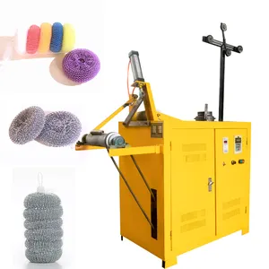 Factory Direct Price Single Wire Single Ball Steel Wool Making Machine For Sale
