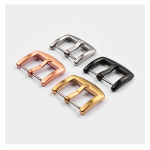 3mm linguetta 14/16/18/20/22/24/26mm orologio intelligente parte Pin cinturino in pelle metallo PVD Clasp - Product Image 4