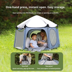 <span class=keywords><strong>Tenda</strong></span> estiva per bambini con una camera da letto portatile pieghevole in tessuto Oxford impermeabile per interni e esterni per campeggio <span class=keywords><strong>tenda</strong></span> da gioco - Product Image 3