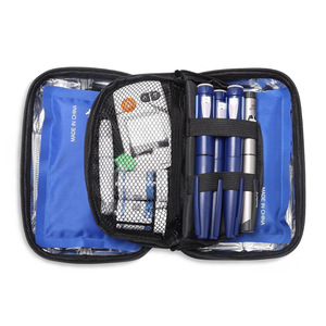Estuche <span class=keywords><strong>de</strong></span> Viaje Rígido y Protector <span class=keywords><strong>para</strong></span> Insulina, Bolsa Térmica Aislada <span class=keywords><strong>para</strong></span> Organizar Medicamentos <span class=keywords><strong>para</strong></span> Diabéticos, Venta al Por Mayor - Product Image 1