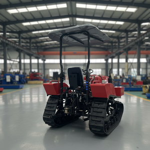 Motoculteur chenillé polyvalent 36,8 kW 50 CV, vitesse de déplacement 25 km/h, garde au sol 40 cm, pour culture agricole sur terres arides - Product Image 1