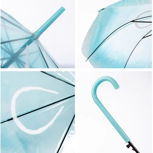 El Paraguas Transparente Único con Forma de Medusa, Resistente al Viento y al Agua, Apto para Adultos y Niños. - Product Image 3