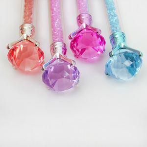 제조사 판촉용 0.7mm 다이아몬드 볼펜, 학교 및 사무실용 인기 로고 펜, 도매 플라스틱 크리스탈 선물 - Product Image 3