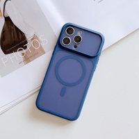 Coque magnétique personnalisable, nouvelle couleur, très vendue, pour iPhone 18 17 Pro Max, protection d'objectif givré en acrylique, antichoc