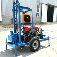 Foreuse de puits d'eau haute efficacité 150m 200m, machine de forage de puits, machine de forage de trous