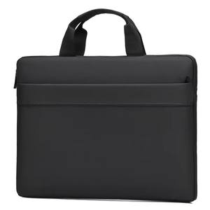 Bolsa organizadora para ordenador portátil al por mayor, bolso de tela Oxford con cremallera, logotipo personalizado de negocios de 14/15 pulgadas, regalo para iPad ligero - Product Image 2