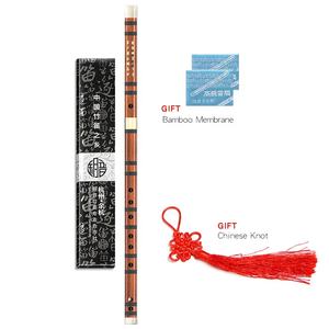 STARWAY-<span class=keywords><strong>flauta</strong></span> de bambú amarga, instrumento de música Dizi profesional, hecha a mano, chino, Musical, de viento madera, C D G E F - Product Image 6