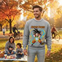 Sudadera con Capucha Personalizada de Alta Calidad, Impresa en 3D, Bordada con Goku, para Hombres, Mujeres y Niños, Invierno, Casual, Transpirable, Inspirada
