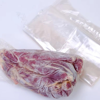 Emballage de biftecks de saumon congelés transparents de taille personnalisable film de thermoformage barrière de qualité alimentaire sac d'emballage rétractable pour volaille