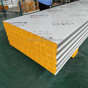 Fabrikpreis-Gebäudeplatte Reinigungs-Struktur-Isolierpaneele (SIPs) Haus 50mm MgO-Sandwichplatte für Labor und Krankenhaus - Product Image 3