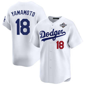 2025 Neues Design Herren Los Angeles Home World Series Trikot Baseball-Shirts Maßgeschneiderte Bestickte Uniformen Trikot - Product Image 4