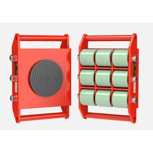 Chariots de manutention industriels pour charges lourdes avec roulettes en polyuréthane - Product Image 4