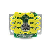 Arcade de 12V LED pour manette lumineuse de poussoir de pièce de monnaie pour l'amusement de langue anglaise de machine de jeu