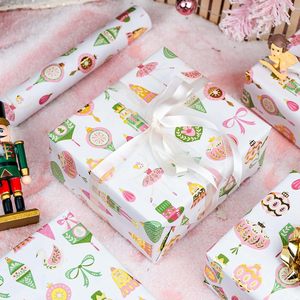 Burymento Christmas Wrapping Paper Ballet Dancer Design 17 In X 32.8 Ft Roll Eco Friendly Gift Craft Paper - Product Image 3