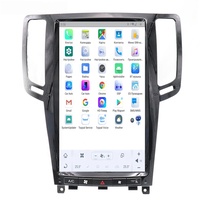 Radio de Coche Android de 13.6 Pulgadas para Infiniti G37 G35 G25 G37S 2007-2013, Reproductor Multimedia Estilo Tesla con Carplay Inalámbrico y 4G