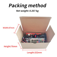 Amplificateur de voiture SF10 personnalisé pour subwoofer de 8 à 10 pouces de classe D avec microphone karaoké