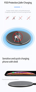 5W 10W phổ sạc không dây mới siêu mỏng K9 5W sạc không dây cho <span class=keywords><strong>Iphone</strong></span> - Product Image 5